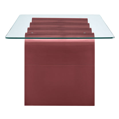 Ondine Glass Top Coffee Table by Modway