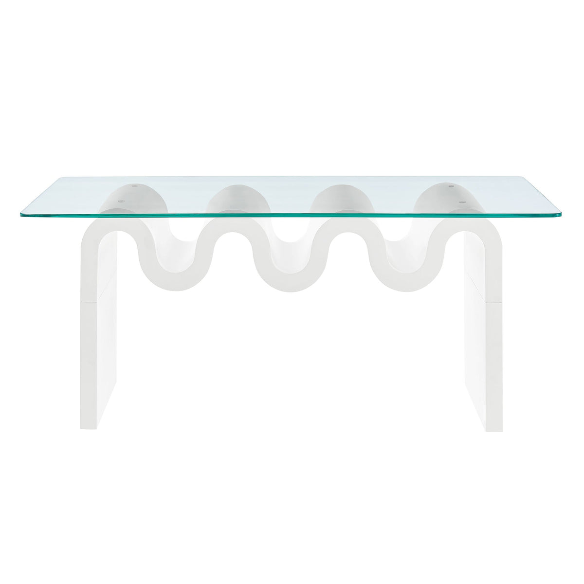 Ondine Glass Top Coffee Table by Modway