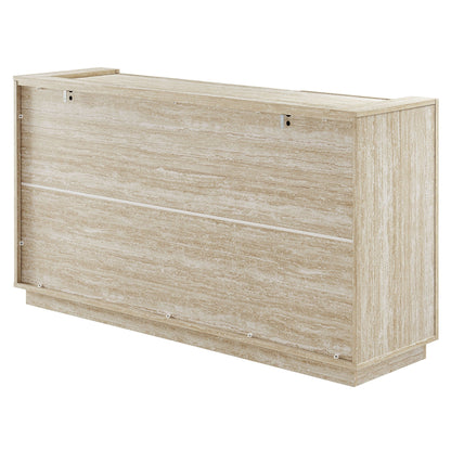 Hollis 59" Travertine Sideboard by Modway