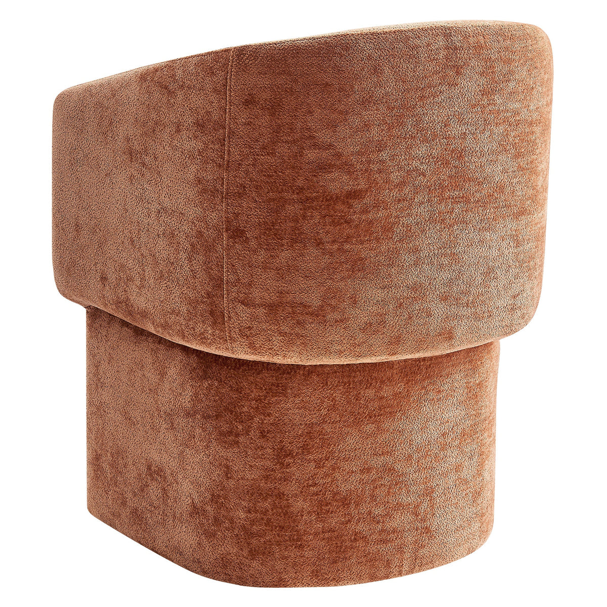 Verity Barrel Back Chenille Dining Armchair by Modway