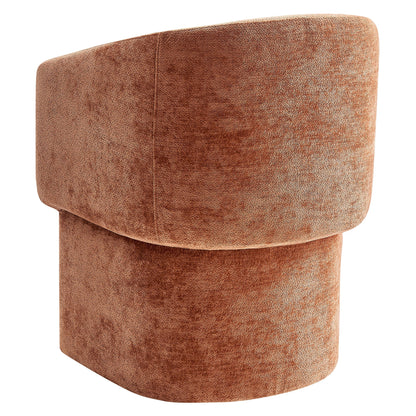 Verity Barrel Back Chenille Dining Armchair by Modway