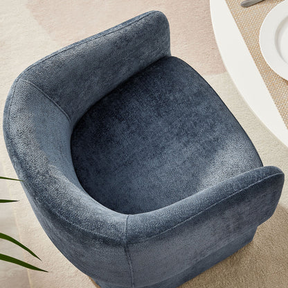 Verity Barrel Back Chenille Dining Armchair by Modway