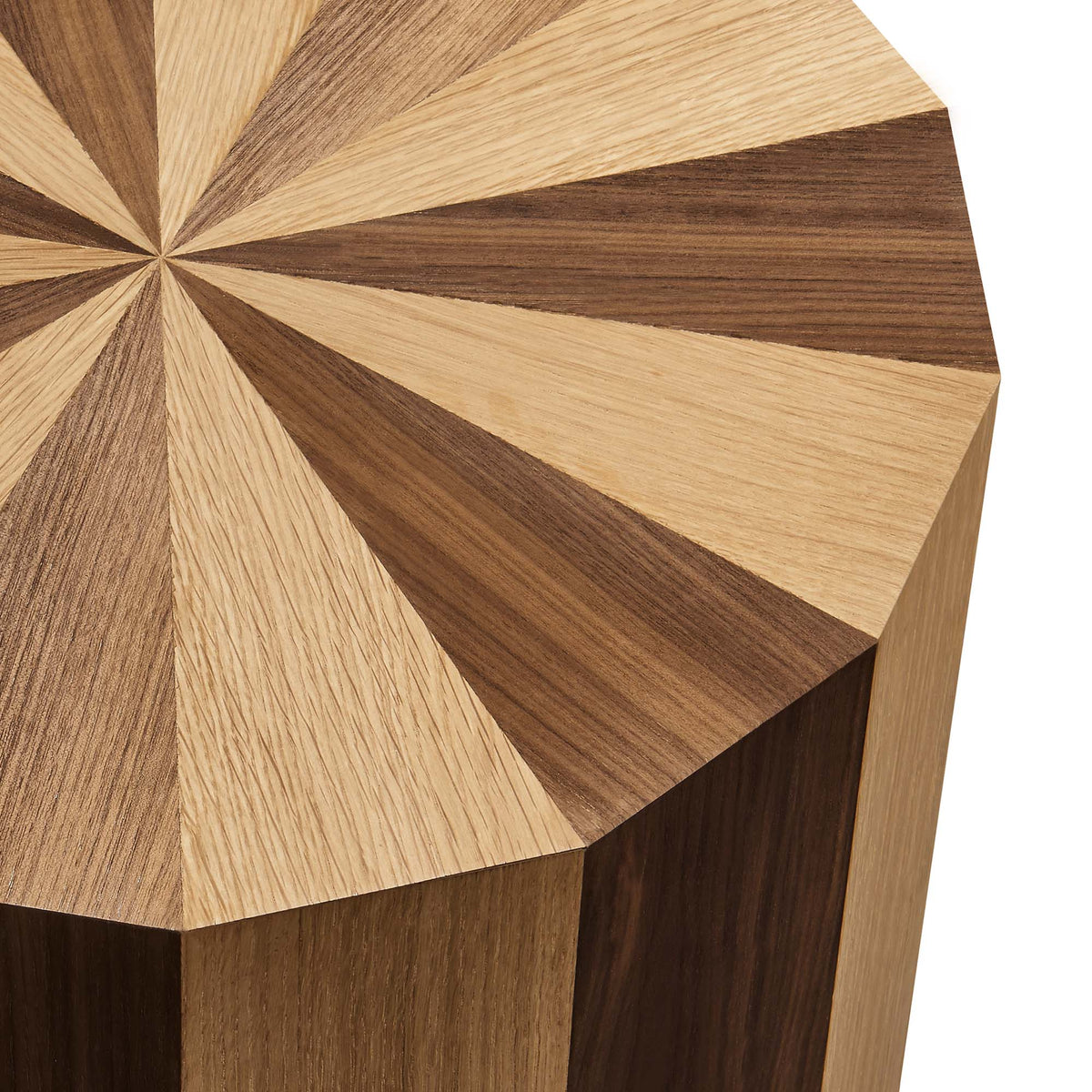 Twirl Two-Toned Wood Veneer Side Table by Modway