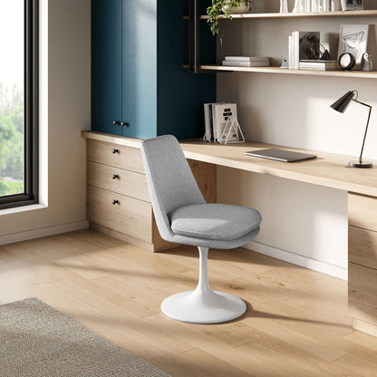 Lippa Swivel Dining Upholstered Side Chair by Modway