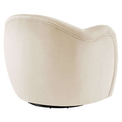 Compose Performance Velvet Swivel Armchair by Modway