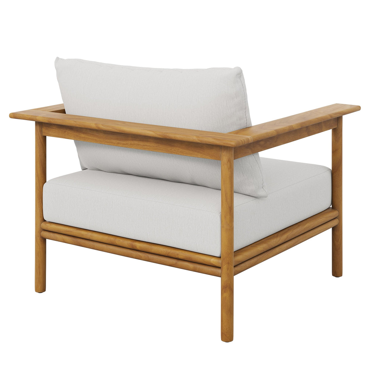 Wren Outdoor Patio Teak Wood Armchair by Modway