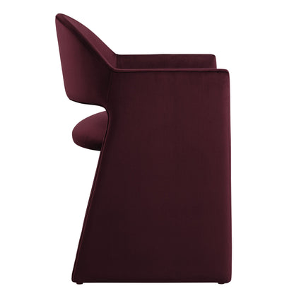 Talia Performance Velvet Dining Armchair by Modway