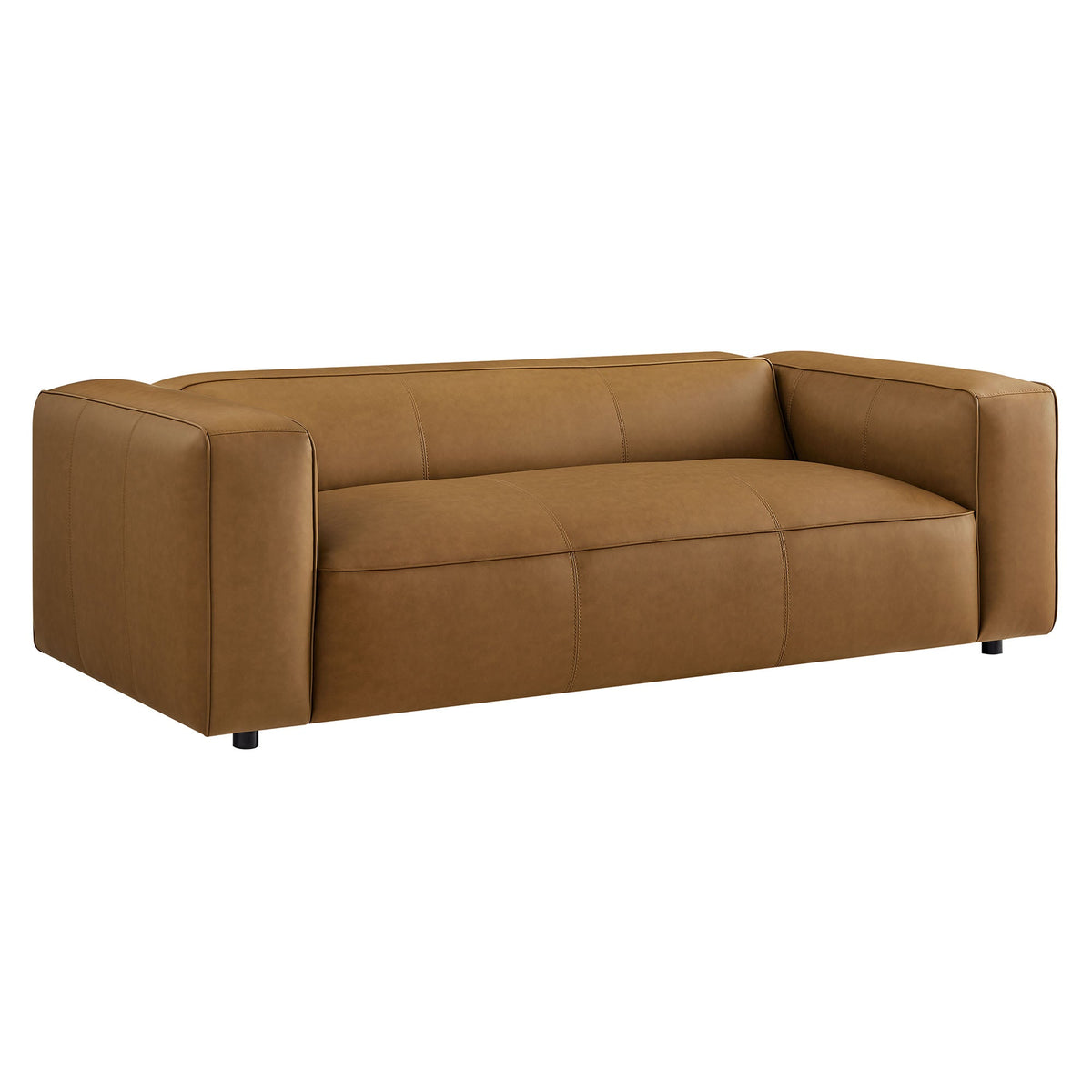 Auren Upholstered Vegan Leather Sofa by Modway