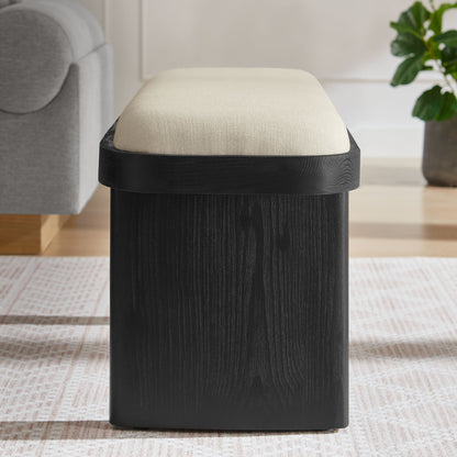 Iver 43" Upholstered Wood Accent Bench by Modway