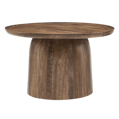 Holloway 30" Round Mango Wood Coffee Table by Modway