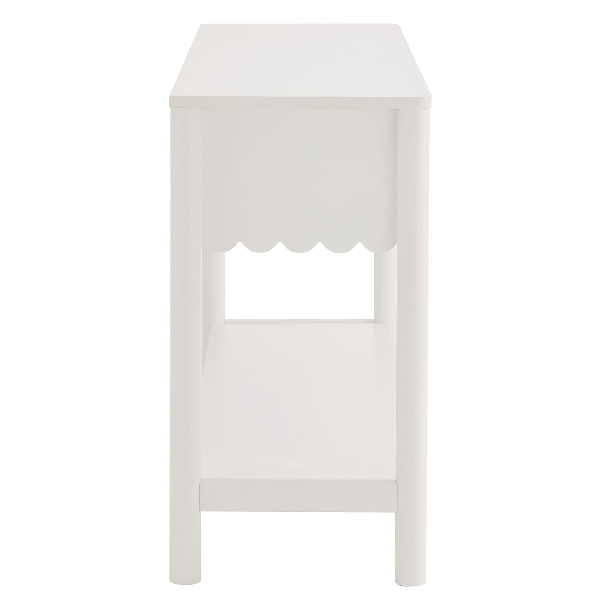 Emmeline 3-Drawer Scalloped Console Table by Modway