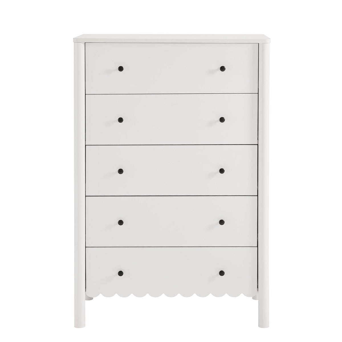 Emmeline Scalloped 5-Drawer Chest by Modway