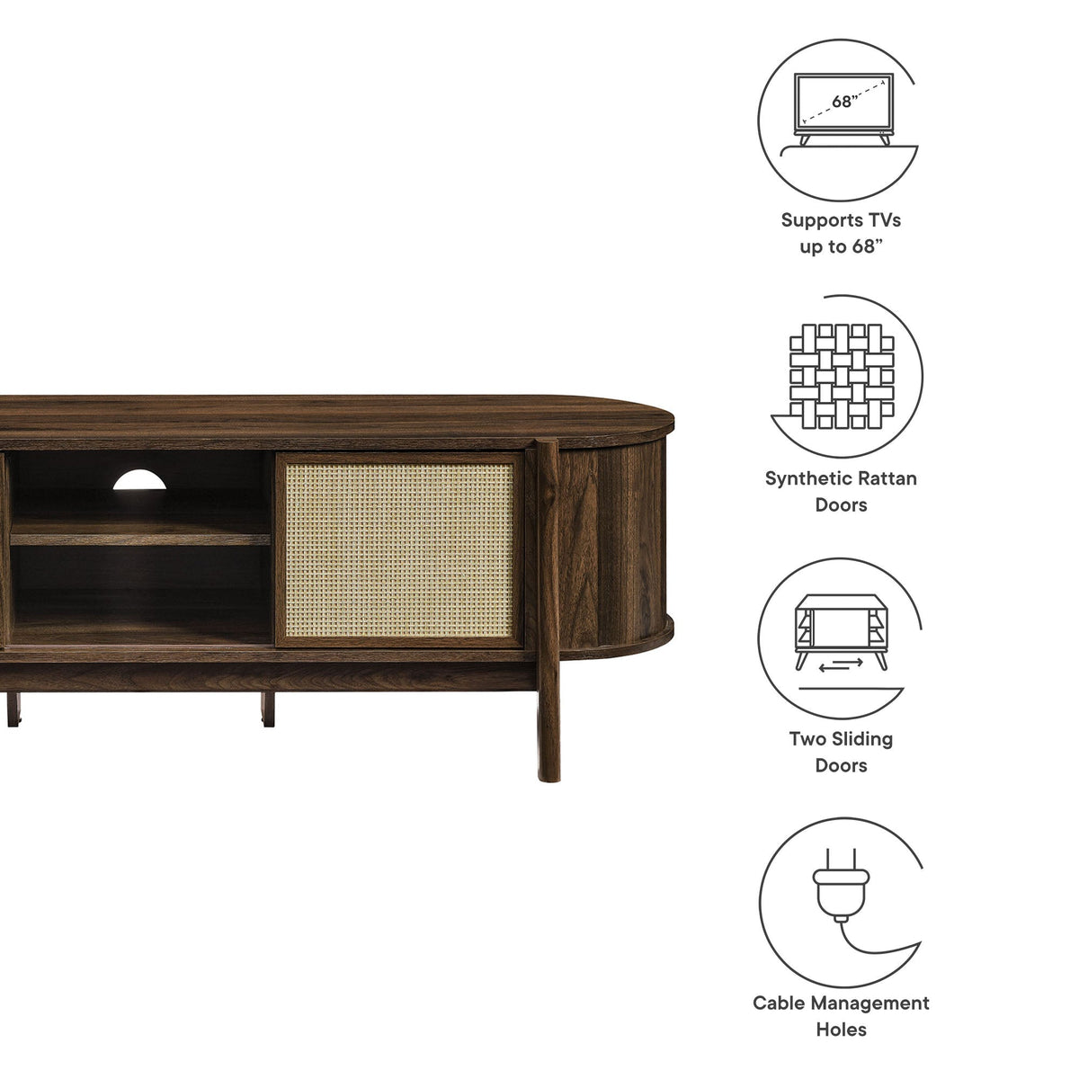 Reid 61" TV Stand by Modway