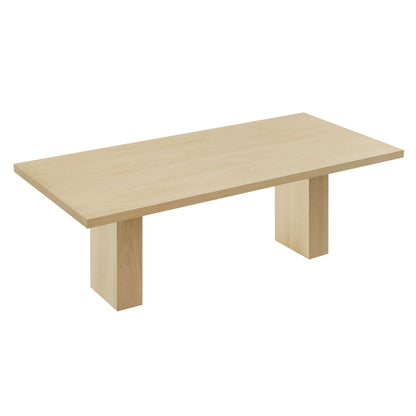 Piston 82" Rectangular Wood Dining Table by Modway