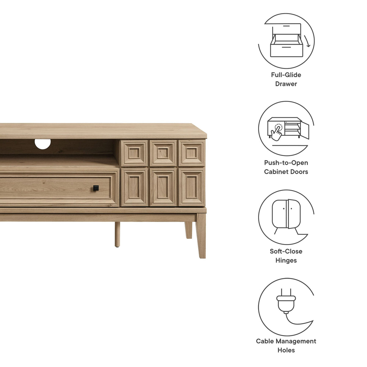 Samos 59" TV Stand by Modway