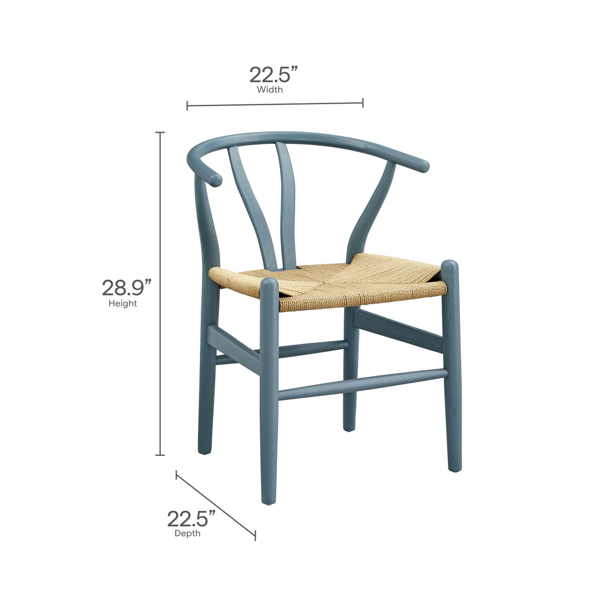 Amish 29" Wood Dining Chair by Modway