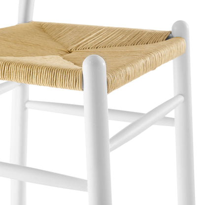 Amish Wood Bar Stool by Modway