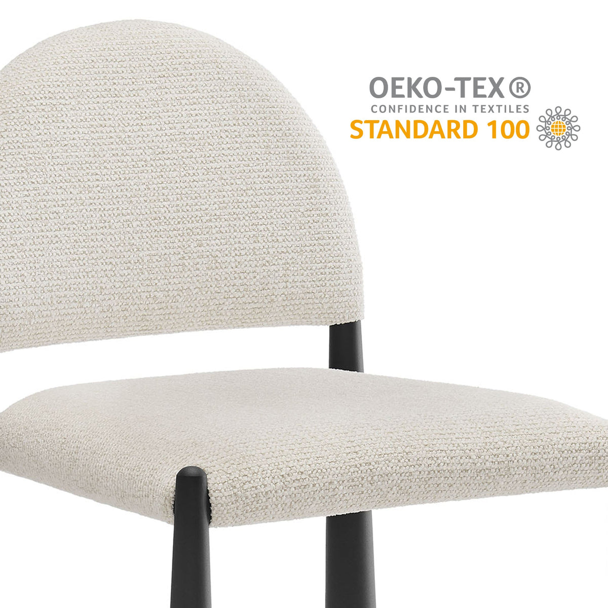 Hayley Upholstered Fabric Dining Side Chair by Modway