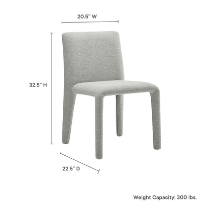 Rhodes Fabric Upholstered Dining Chair by Modway