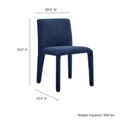 Rhodes Fabric Upholstered Dining Chair by Modway