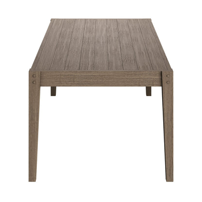 Northlake 83" Rectangular Outdoor Patio Teak Dining Table by Modway