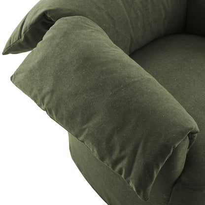 Lark Slipcovered Fabric Oversized Armchair by Modway