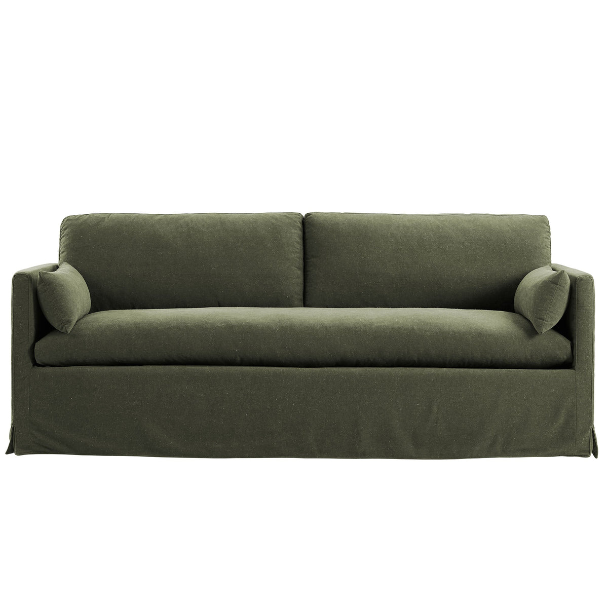 Wellfleet 85" Slipcovered Fabric Sofa by Modway