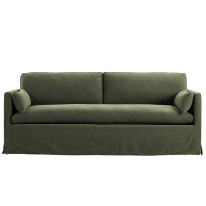 Wellfleet 85" Slipcovered Fabric Sofa by Modway