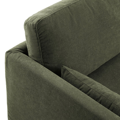 Wellfleet 85" Slipcovered Fabric Sofa by Modway