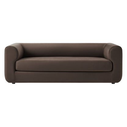 Leif 89" Performance Velvet Upholstered Sofa by Modway
