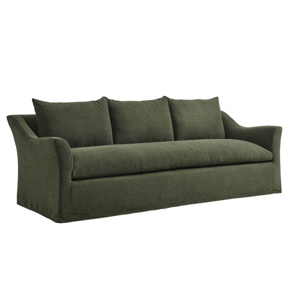 Somerset 92" Linen Blend Slipcovered Sofa by Modway
