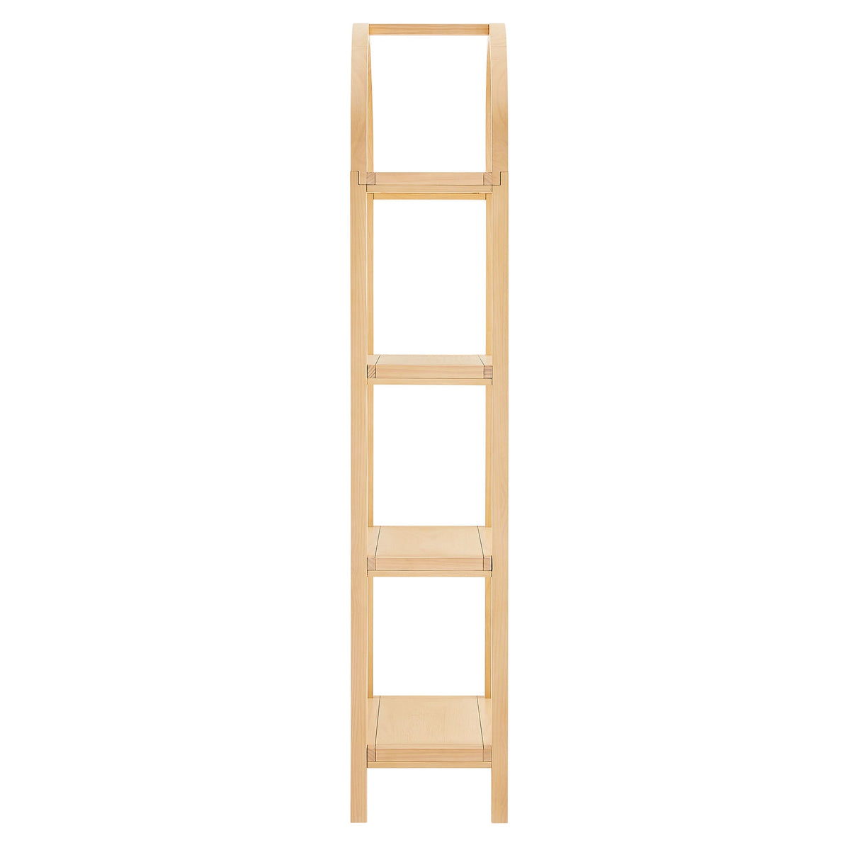 Vexley 72 Inch Tall Narrow Arched Bookshelf by Modway