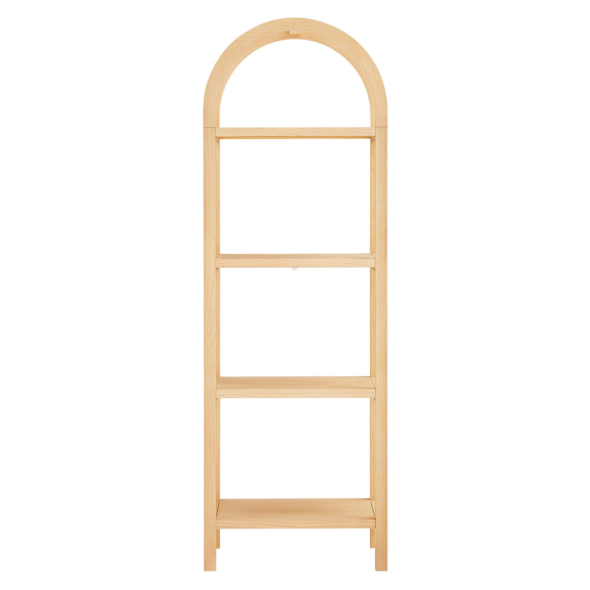 Vexley 72 Inch Tall Narrow Arched Bookshelf by Modway