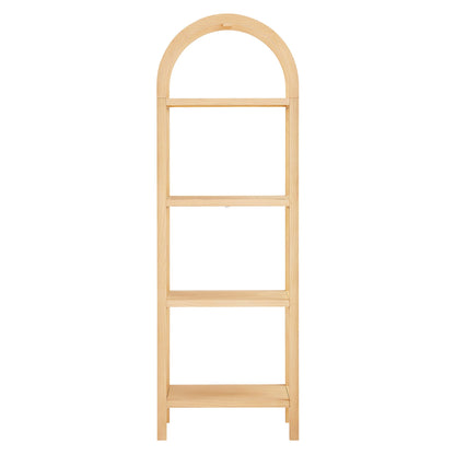 Vexley 72 Inch Tall Narrow Arched Bookshelf by Modway