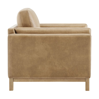 Roscoe Vegan Leather Armchair by Modway