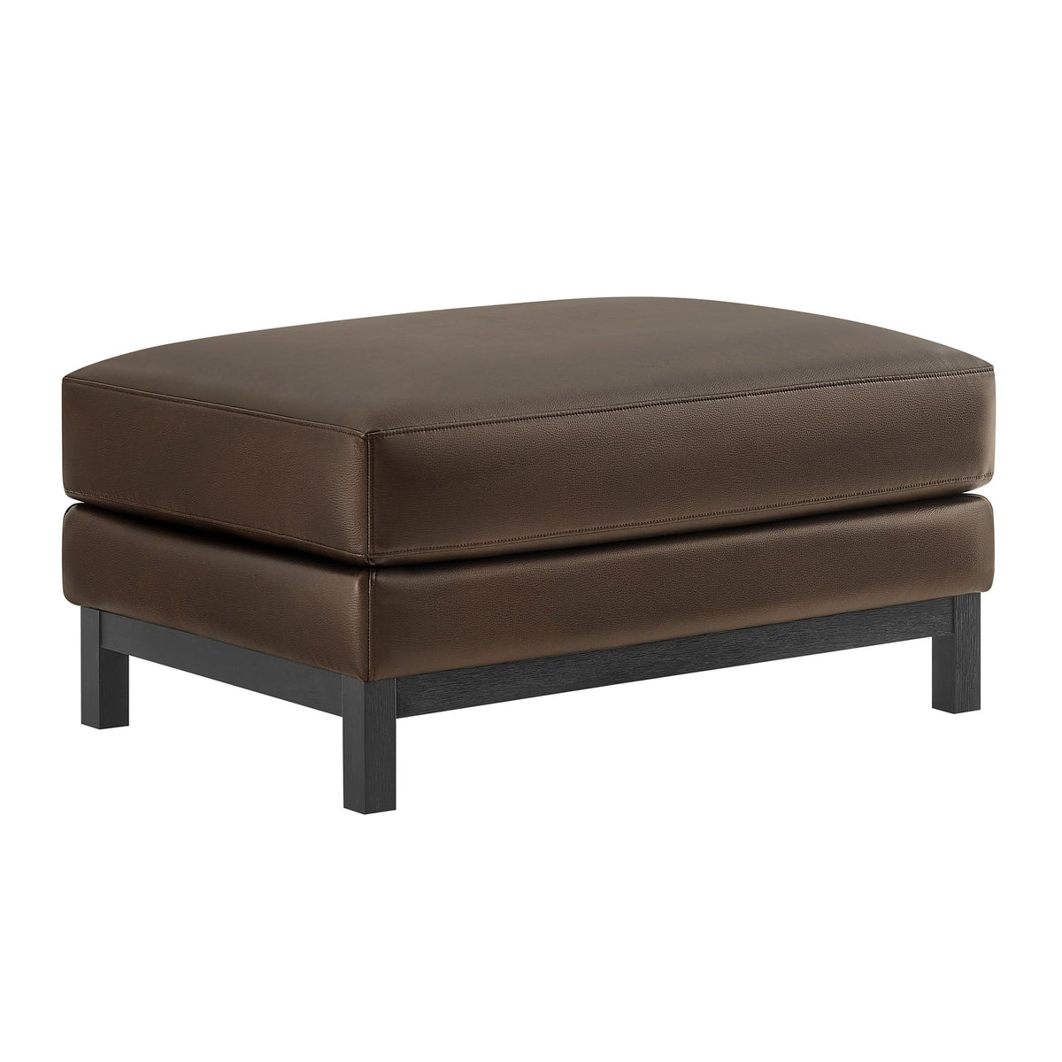 Roscoe Vegan Leather Ottoman by Modway