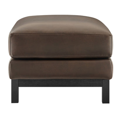 Roscoe Vegan Leather Ottoman by Modway