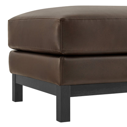 Roscoe Vegan Leather Ottoman by Modway
