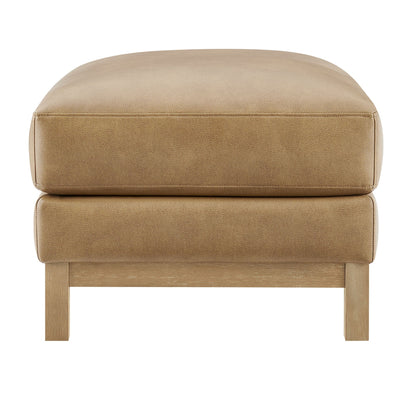 Roscoe Vegan Leather Ottoman by Modway