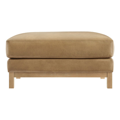 Roscoe Vegan Leather Ottoman by Modway