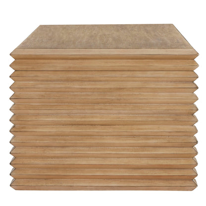 Canto Rectangular Stacked Design Coffee Table by Modway