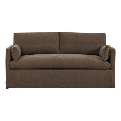 Wellfleet Slipcovered Linen-Blend Loveseat by Modway