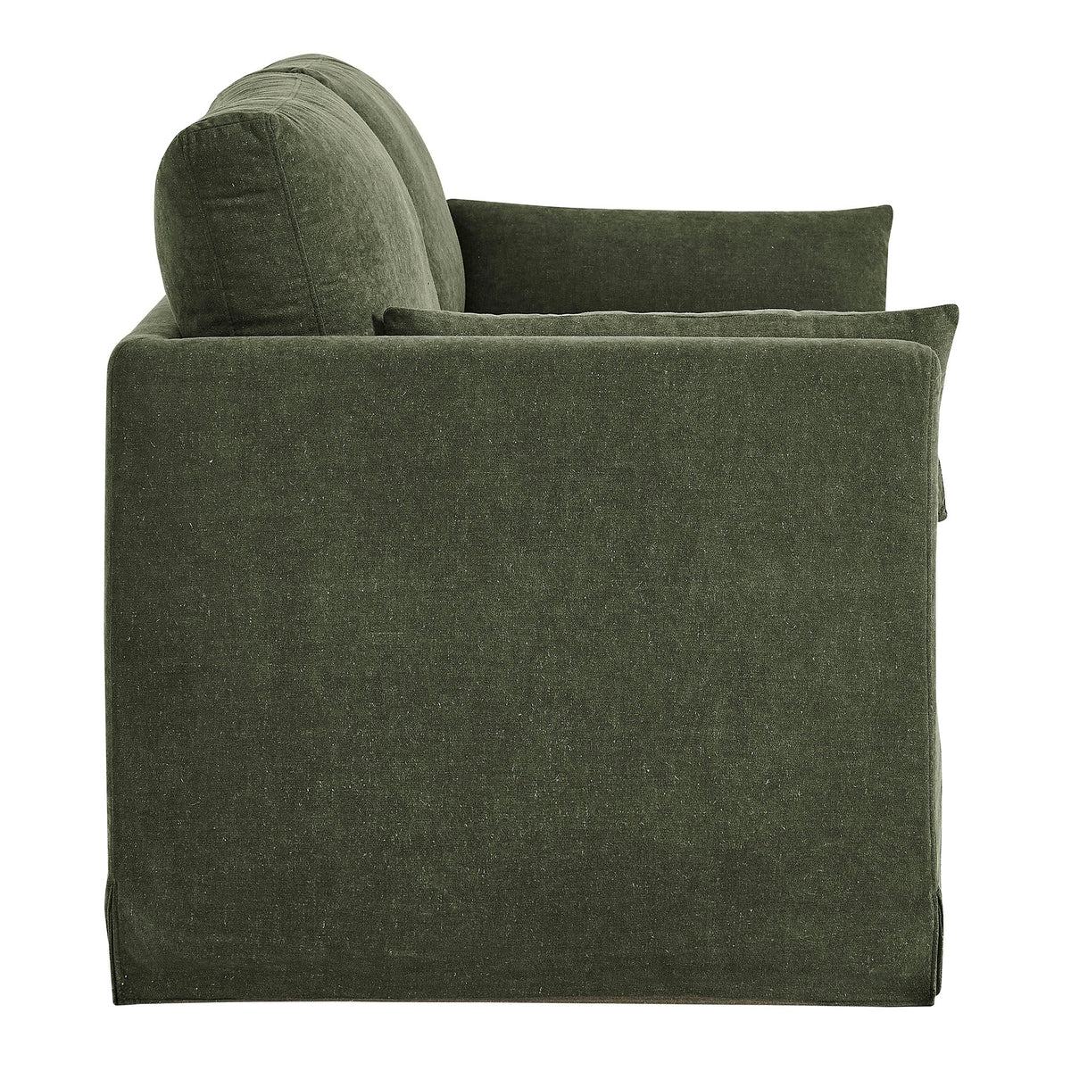 Wellfleet Slipcovered Linen-Blend Loveseat by Modway