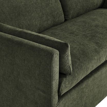 Wellfleet Slipcovered Linen-Blend Loveseat by Modway