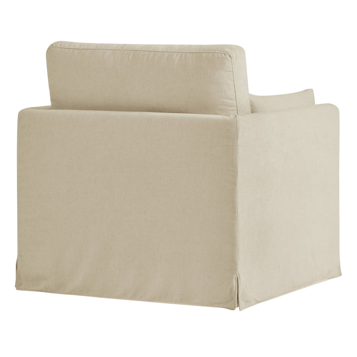 Wellfleet Slipcovered Linen-Blend Armchair by Modway