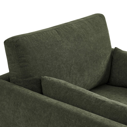 Wellfleet Slipcovered Linen-Blend Armchair by Modway