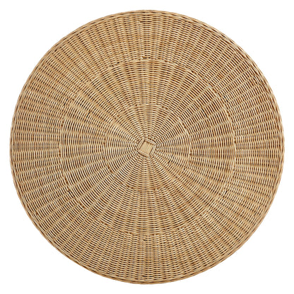 Ainsley 32 Inch Round Natural Rattan Coffee Table by Modway
