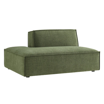 Restore Performance Fabric Upholstered Left-Facing Armless Modular Chaise by Modway
