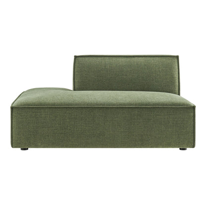 Restore Performance Fabric Upholstered Left-Facing Armless Modular Chaise by Modway