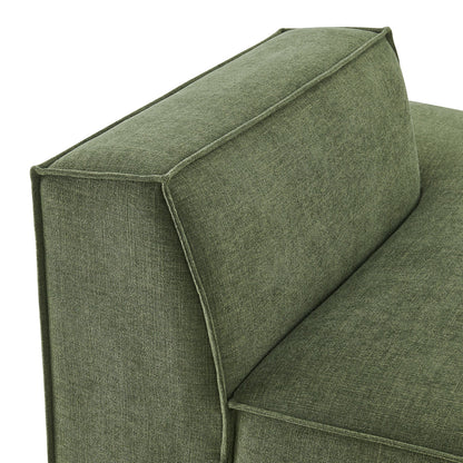 Restore Performance Fabric Upholstered Right-Facing Armless Modular Chaise by Modway